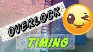 How to setting Overlock Top Looper Setting/Timing/Sewing machines