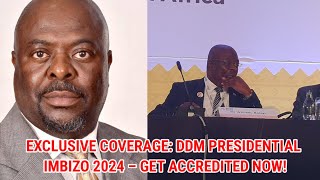 DDM Presidential Imbizo 2024: How to Get Accredited for Exclusive Coverage