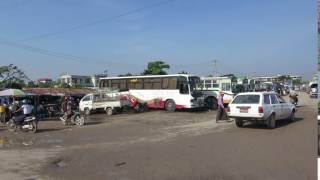 Bus from Mandalay to Bagan Myanmar at Highway Bus Terminal