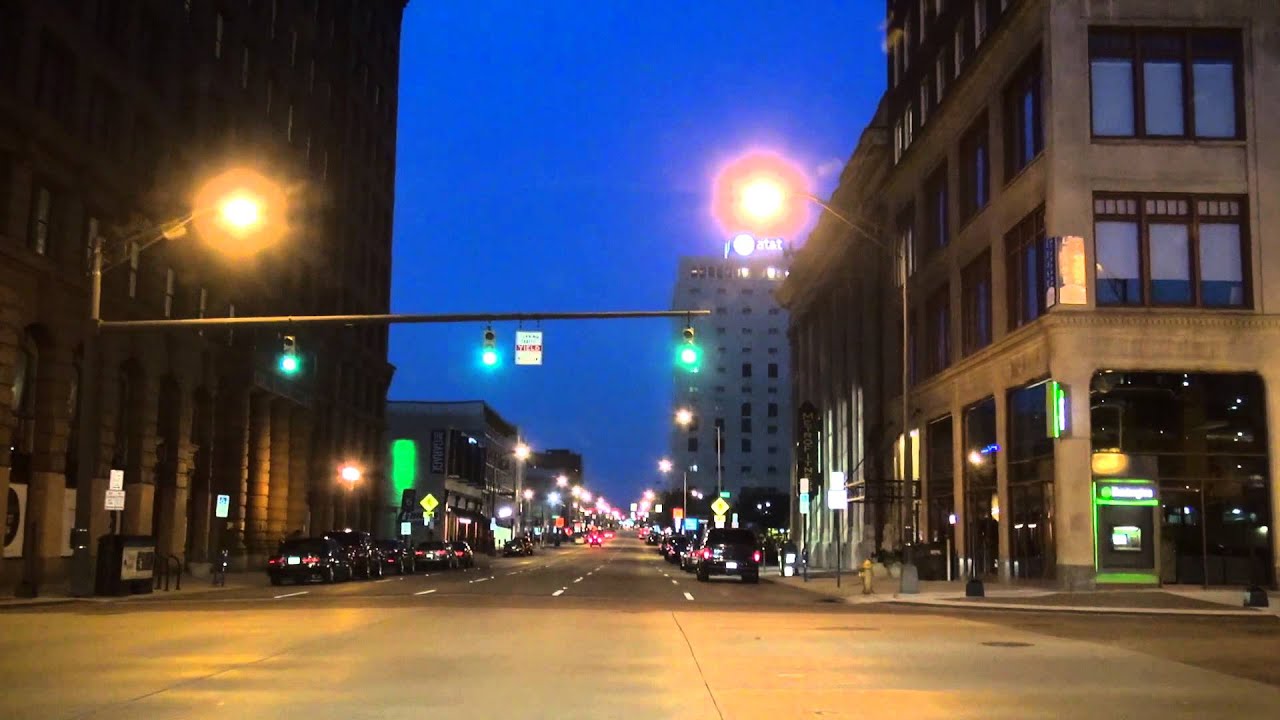 14-28 Columbus Ohio: Downtown At Night - YouTube