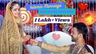 Ijaz Ahamed \u0026 Aneesha Indian Wedding Video Highlights | Muslim Nikkah | Coimbatore, India