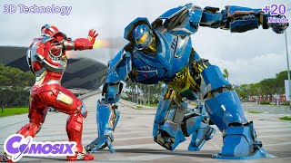 Iron Man vs Gipsy Jaeger Battle in 23rd Century - Avengers: The Age of VFX