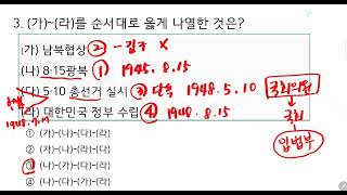 심화편 - 제5과 대한민국 정부 수립