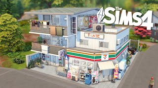 🌸🔑 Senbamachi Apartments and 7-Eleven Convenience Store 🏪 | Sims 4 Stop Motion B