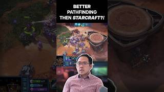 This NEW RTS game has better pathfinding in Starcraft 2 #shorts #sc2 #starcraft2