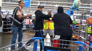 Shoving Peoples Carts Prank