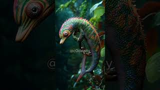 Chameleon and Dolphin #visualai #ai #hybrid #hybrids #fusion #merge #animal #chameleon #dolphin