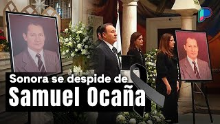 Familiares y autoridades de Sonora dan último adiós al exgobernador Samuel Ocaña con homenaje y misa