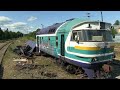 Слом моторного вагона дизель поезда ДР1А 225 1 scrapping of dr1a 225 1 dmu motor car