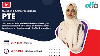 PTE - Question & Answer Session | Alfa PTE