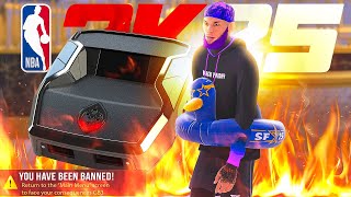 I WAS CAUGHT CHEATING IN THE COMP STAGE ON NBA 2K25!😞