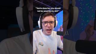 Streamer Gets MAD at a Viewer Wearing HIS SKIN...