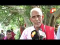 locals gather to offer prayers at ghantasuni devi peeth near binika of subarnapur district