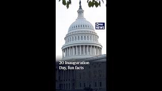 20 Inauguration Day, fun facts #shorts