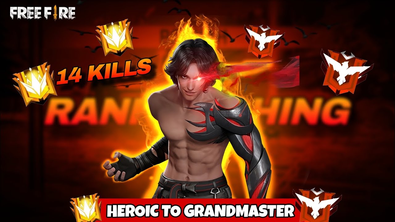 Br Rank Push рџ ґ 14 Kills рџ ђ Free Fire Free Fire Game Play Heroic To
