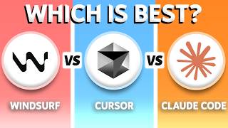 Windsurf vs Cursor vs Claude Code (2026) - Which One Is BEST?