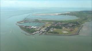 BORKUM : Borkum aus der Luft