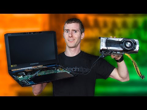 Put a Desktop GPU in a Laptop…The CHEAP WAY!
