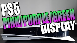 FIX PS5 Pink/Purple \u0026 Green Screen Issues | Colours Messed Up