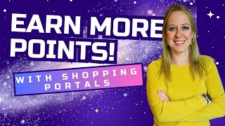 Earn more points through shopping portals! #travelhacking