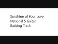 Sunshine of Your Love, Guitar, Backing Track