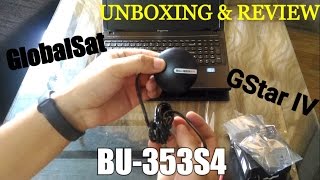 Unboxing and review GlobalSat BU353S4 GSTAR IV Aadhaar GPS