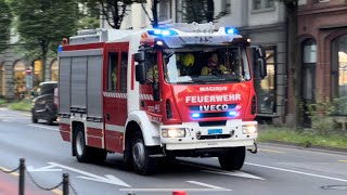 Einsatzfahrt TLF und ADL der Feuerwehr Stadt Luzern