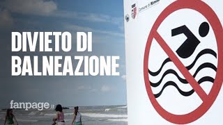 Divieto di balneazione a Rimini: in acqua escherichia coli e enterococchi