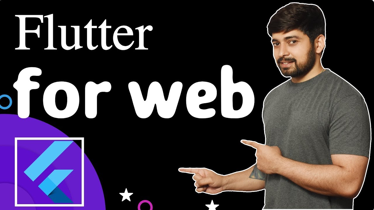 How To Create First Flutter For Web Project Step By Step - YouTube