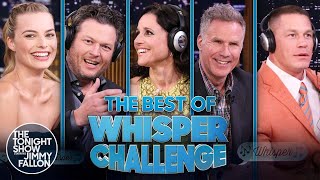 Best of the Whisper Challenge: Margot Robbie, Will Ferrell and More (Vol. 1) | The Tonight Show
