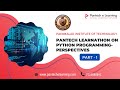 Day 1 | Pantech Learnathon on Python Programming-Perspectives | Panimalar Institute of Technology