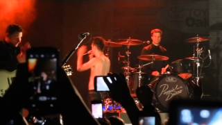 Panic! At The Disco Brendon Urie Crowd Interaction CT The Dome Too Weird to Live...Tour 2014