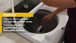 Benefits of a Top Load Whirlpool® Washing Machine