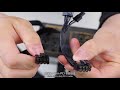 seasonic tutorial connecting power supply cables chinese english subs