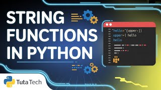 String Handling Functions in Python | Python String Methods Explained with Example | Python Tutorial