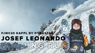 Winning Run 2020 Freeride Junior World Championship Kappl by Dynastar SKI M - Joseph Leonardo (USA)