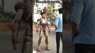 Indian Iron Man Suit up Scene #shorts #ironman #suit #robot