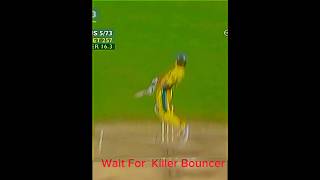 Shoaib Akhtar Killer Bouncer 🔥🤯#shortvideo