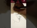 Beautiful girl drawing please like and support me my channel and share please