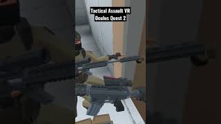Politely opening doors with the butt stock | Tactical Assault VR | Oculus Quest 2 | Multiplayer Coop