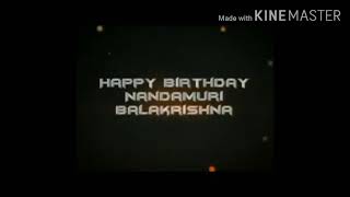 Nandamuri Balakrishna 60th Birthday Special Video_Balayya Birthday_NBK Birthday CDP