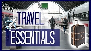 Travel hacks ✈️ matkustuslaukun sisältö vinkkejä | Elisa Malik