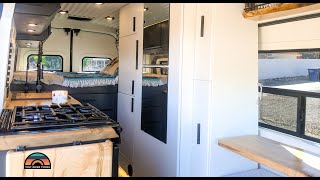 Ford Transit Camper Van With Shower Toilet & Double Sliding Doors - Adventure Tiny House