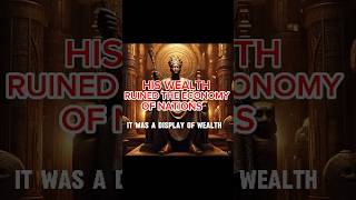 Mansa Musa Wealth Ruined The Economy Of Nations #shorts #short  #shortfeed #shortviral #shortvideo