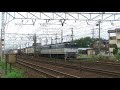 ８１レ　ef64 61号機 ef64 63号機（重連）牽引　清洲駅付近通過