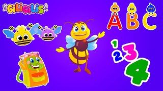 Boogie Bumblebee Boogie - Let's BOOGIE 🎶 Learning ABC Songs - Learn Alphabet with Giligilis