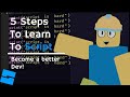 How to ACTUALLY LEARN to Script in Roblox Studio (5 Steps to learn)