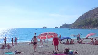 Beach, sea and a bit of hippie feeling in Kabak Bay, Fethiye