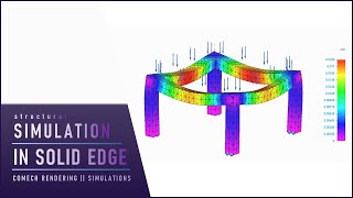 STRUCTURAL SIMULATION IN SOLID EDGE || SOLID EDGE SIMULATION || SOLID EDGE COURSE || PART-1