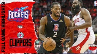 Houston Rockets vs Los Angeles Clippers Full Game Recap | March 5, 2020